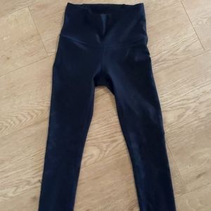 Lululemon black leopard print leggings